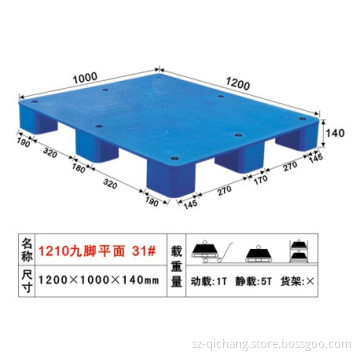 Heavy Duty Reinforced Plastic Pallets (QC3144)